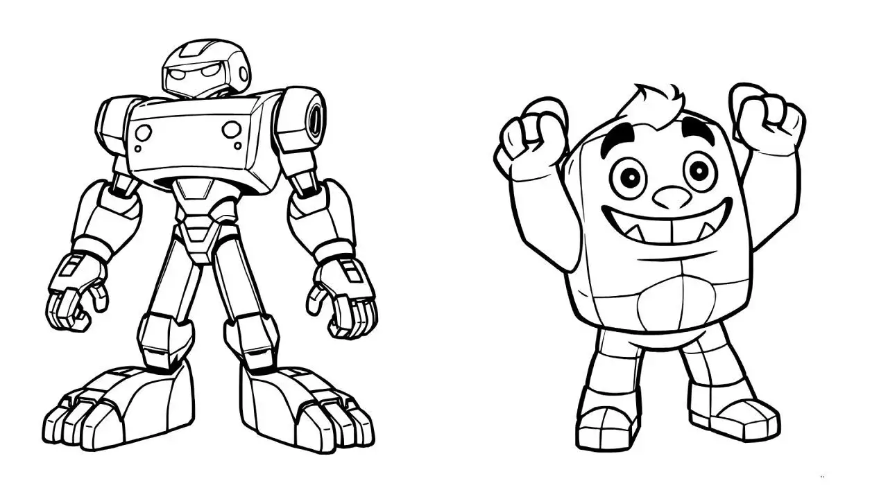 Dibujos de Brawl Stars para Colorear